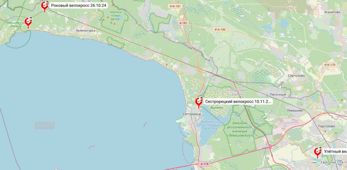 Карта маршрута