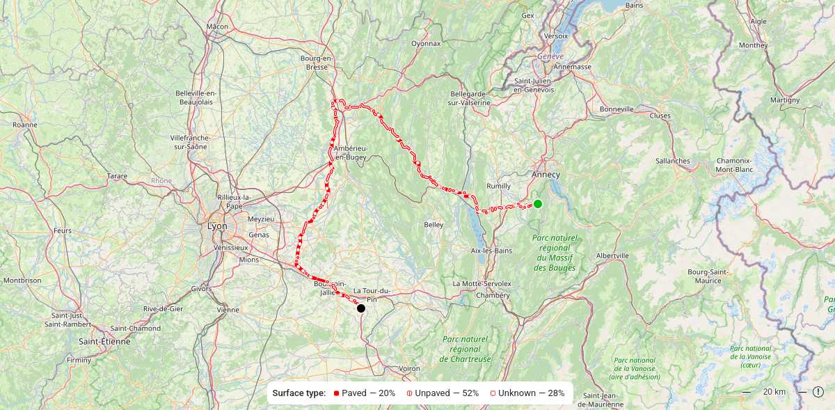 Route map