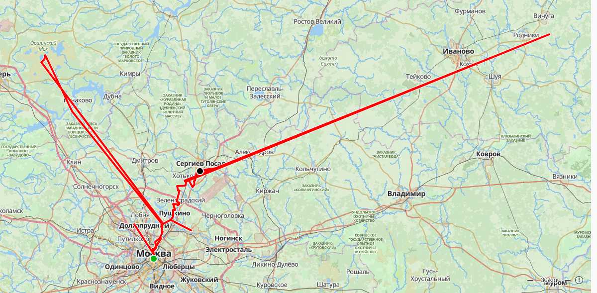 Route map
