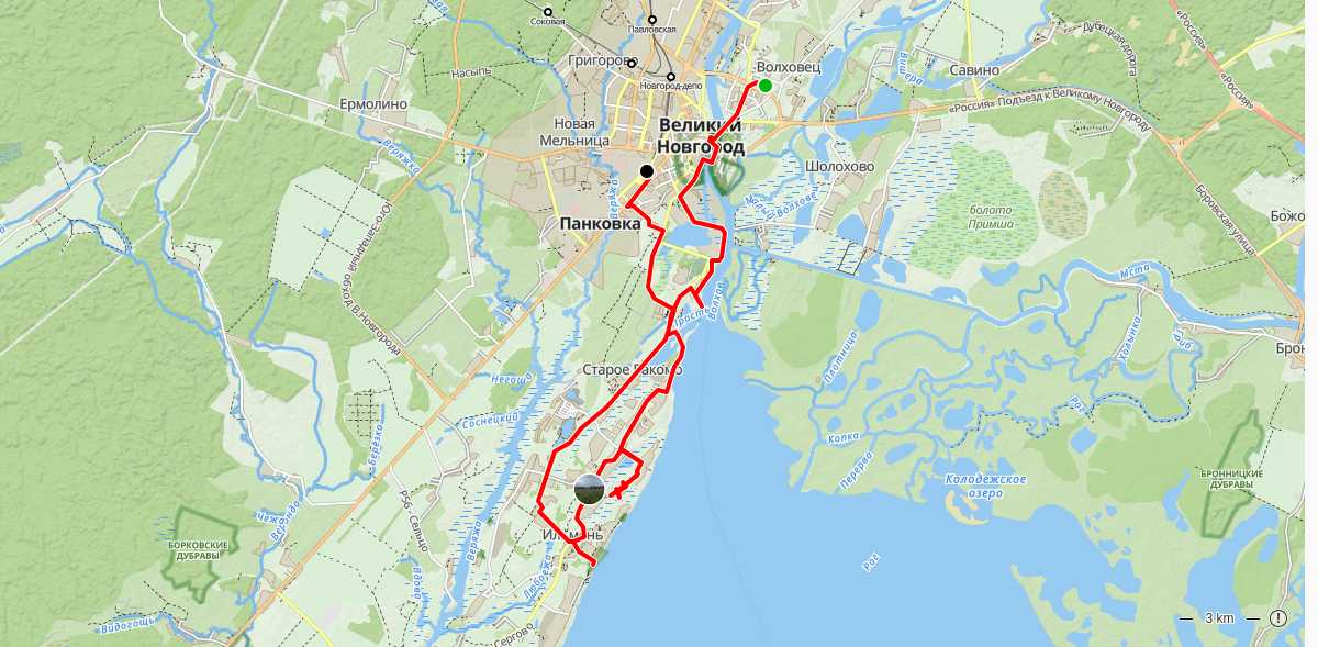 Route map