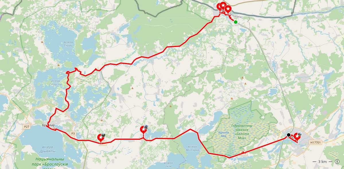 Route map