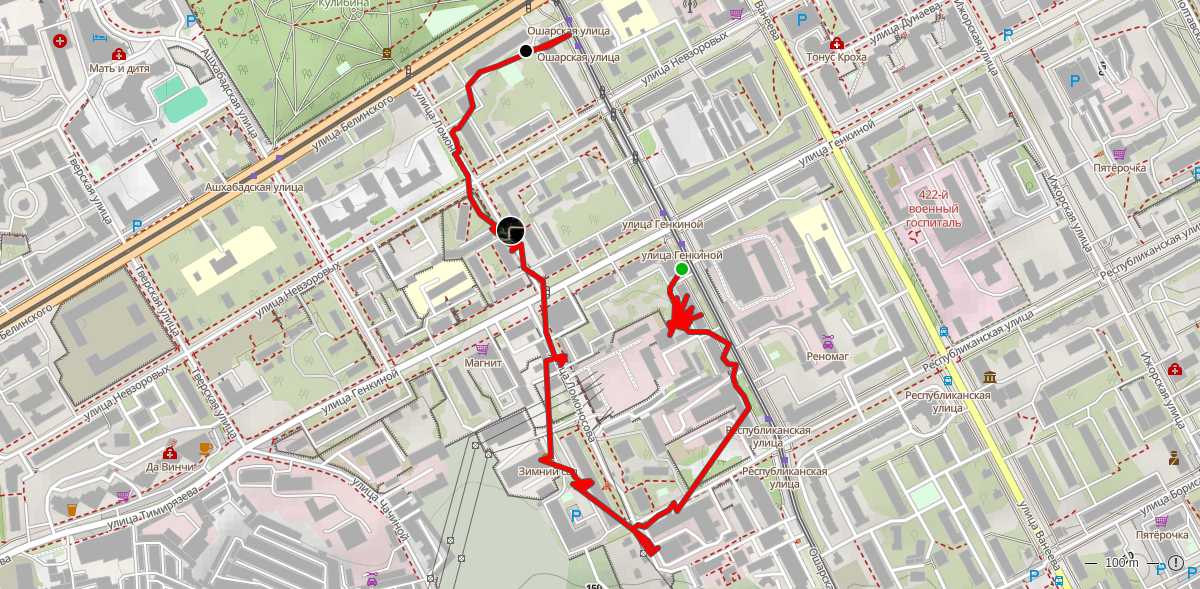 Route map