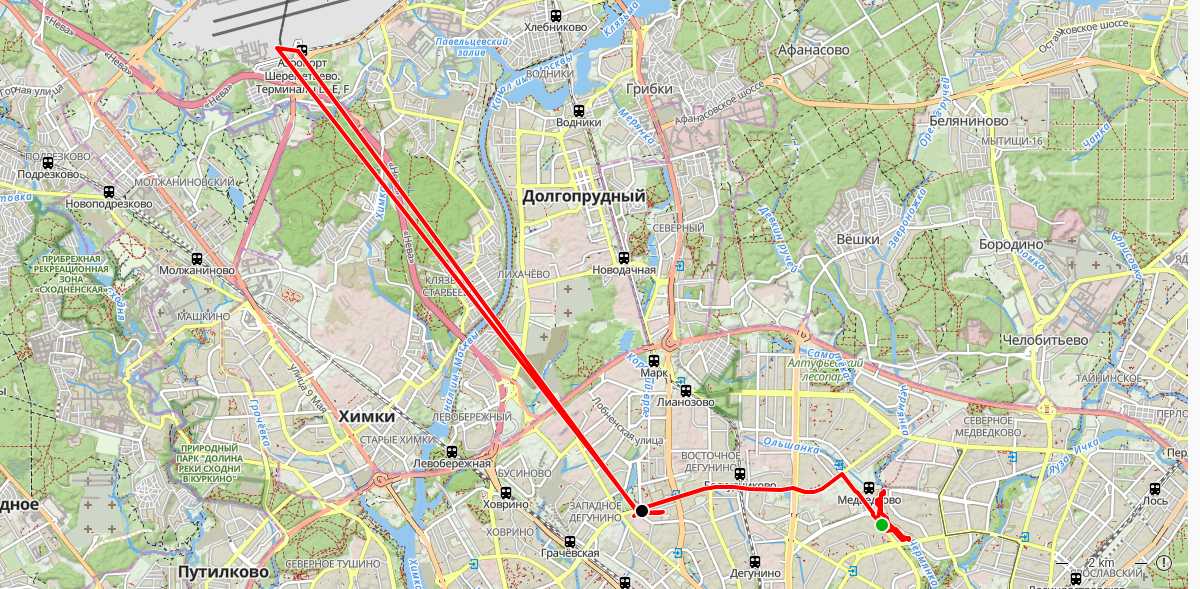 Route map