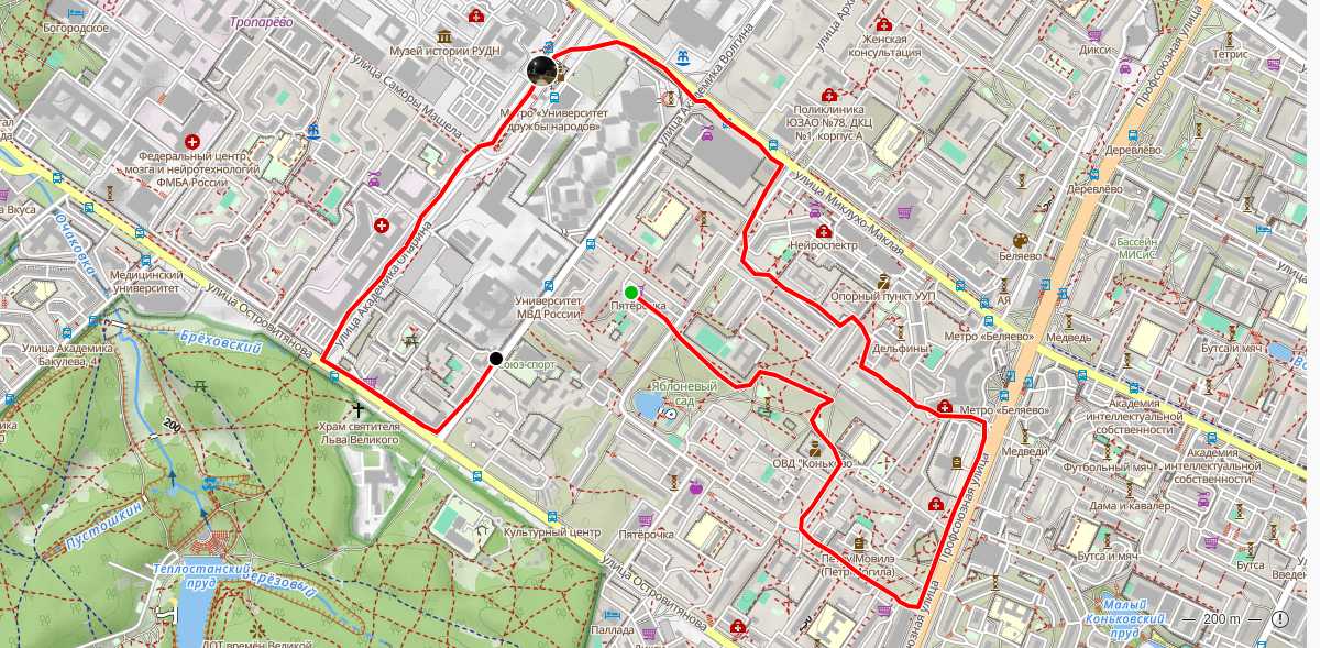 Route map