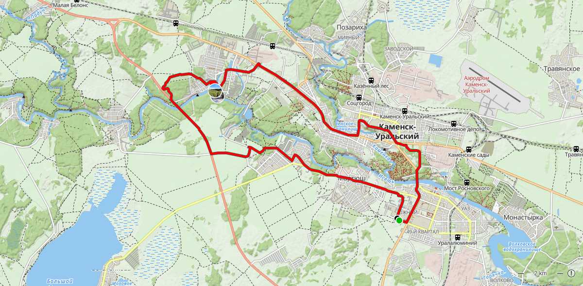Route map