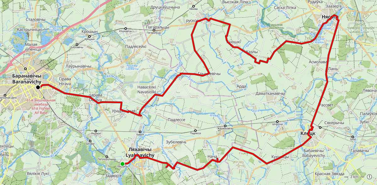 Route map