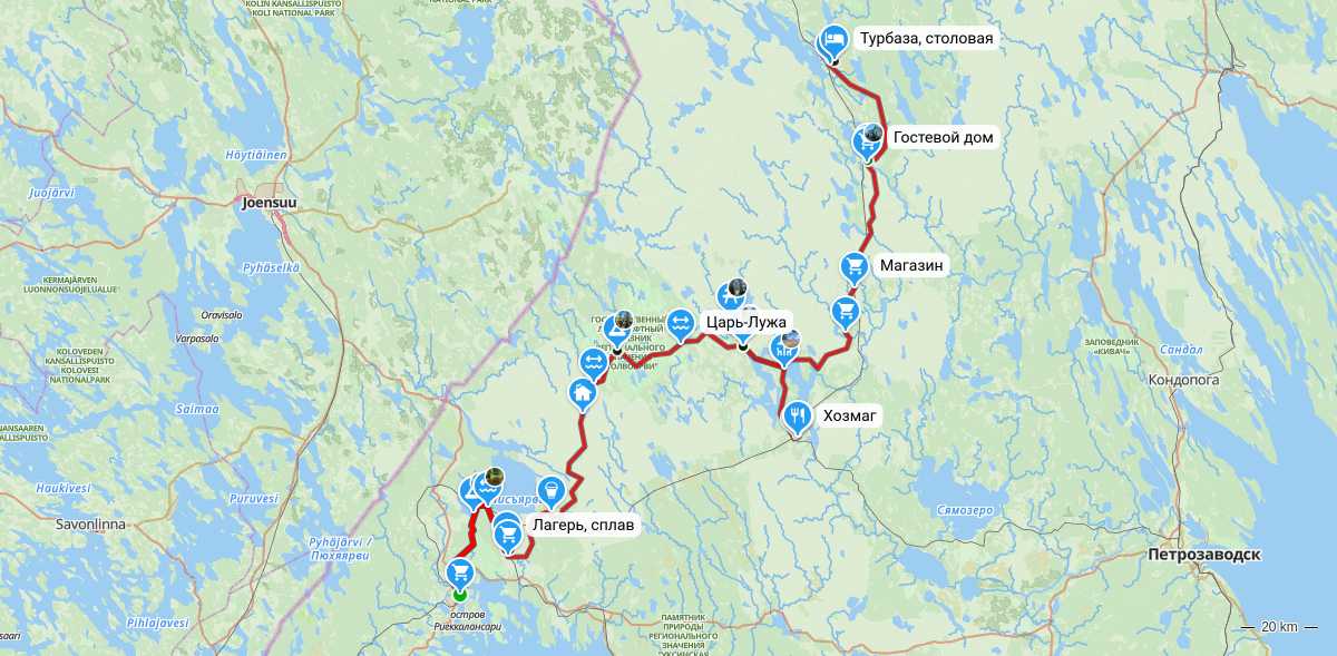 Route map