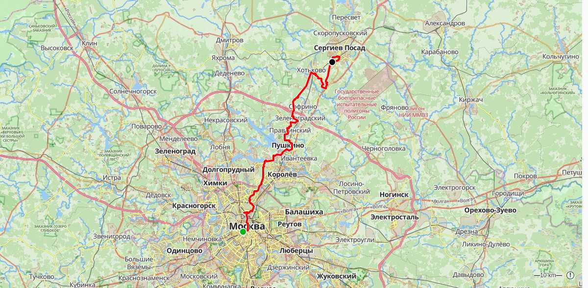 Route map