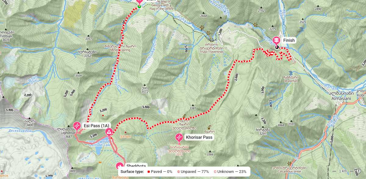 Route map