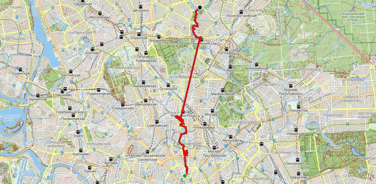Route map
