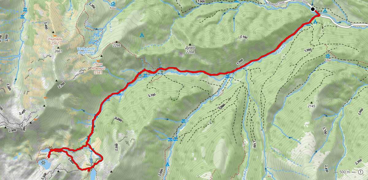 Карта маршрута
