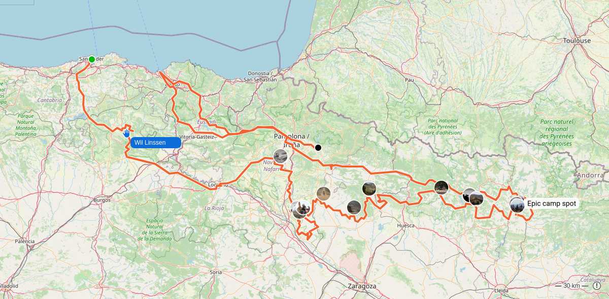 Route map
