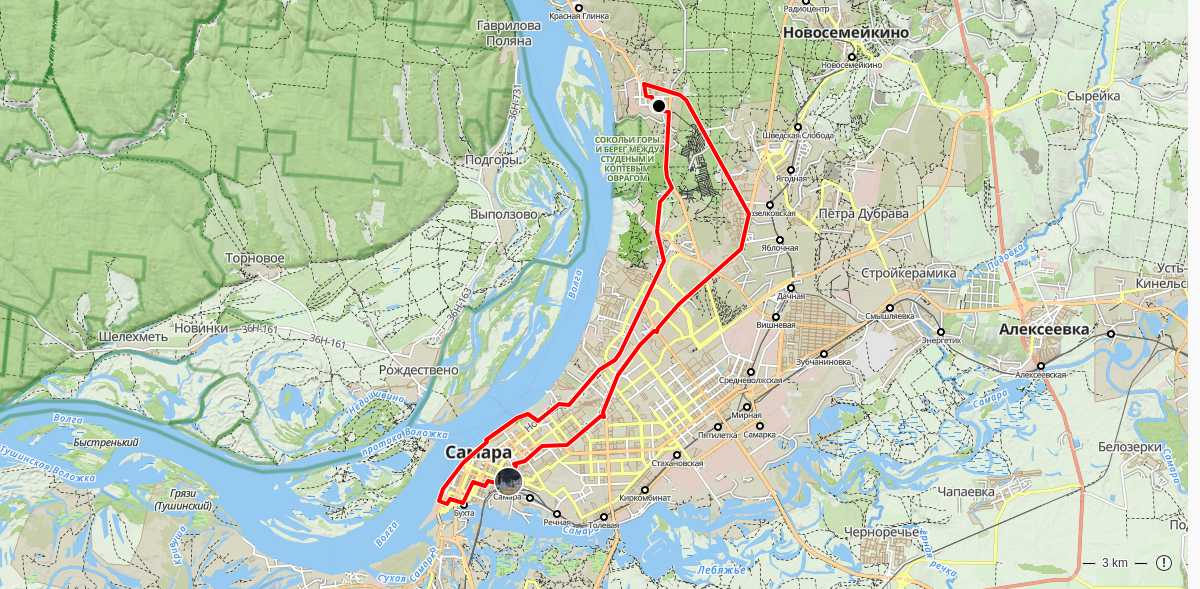 Route map