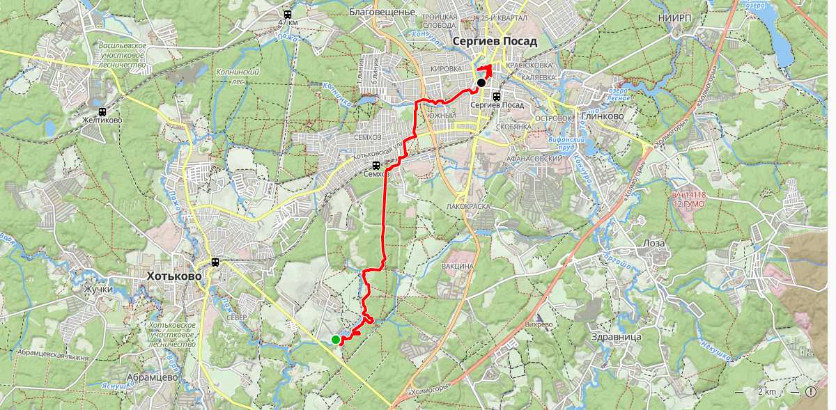 Route map
