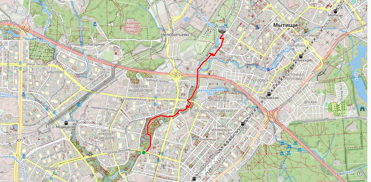 Route map