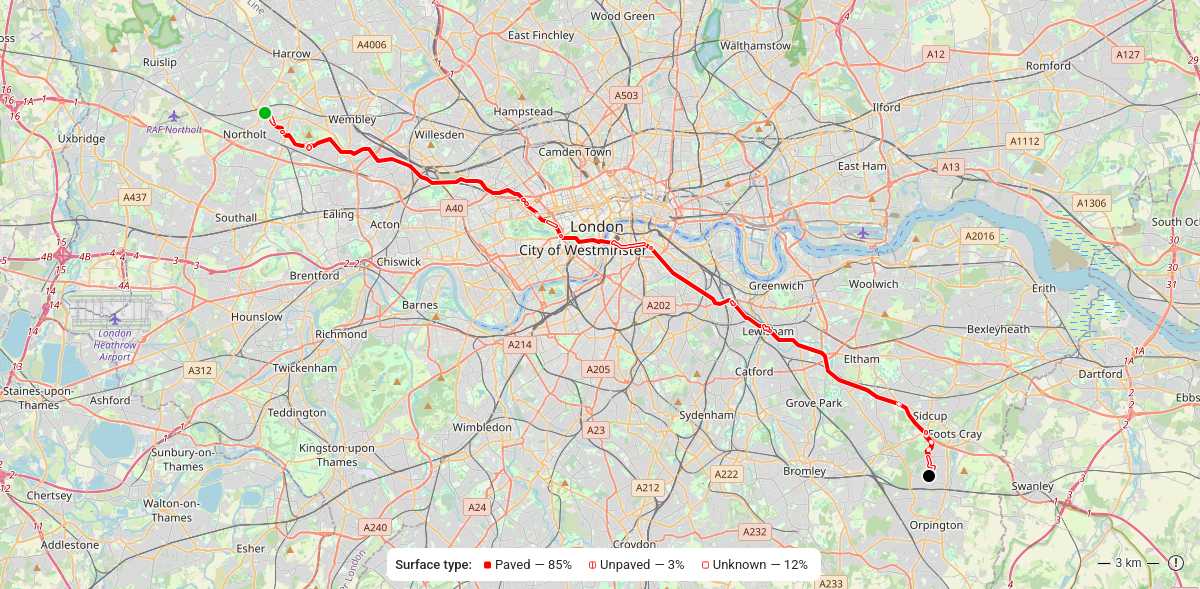 Route map