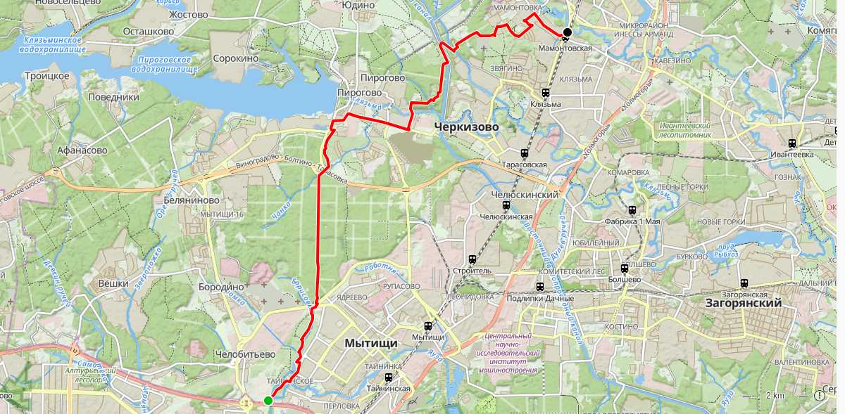 Route map