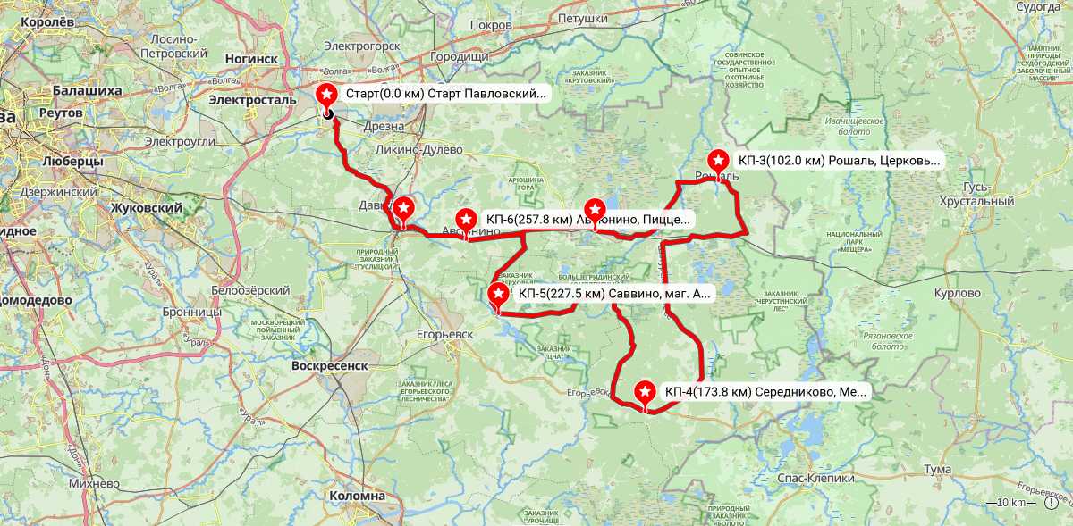Route map