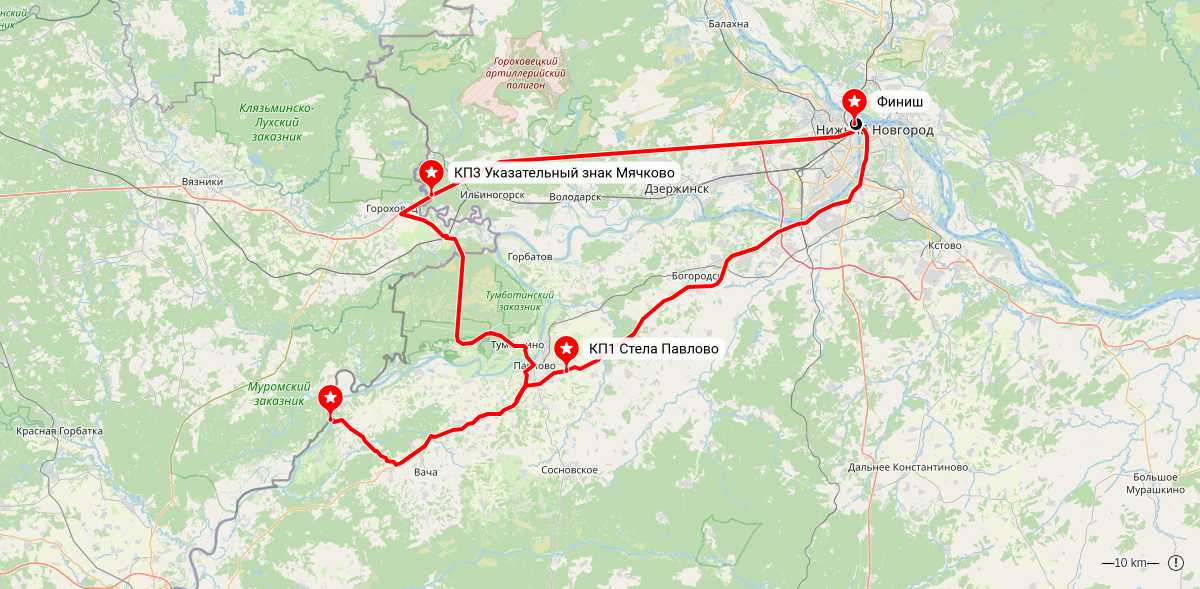 Карта маршрута