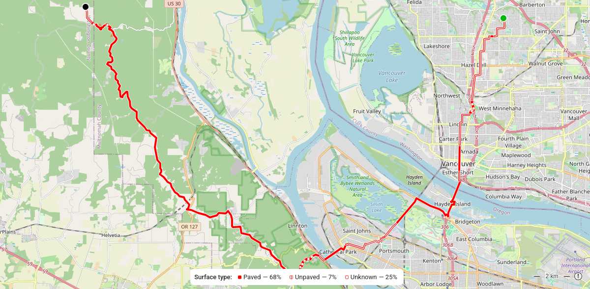Route map