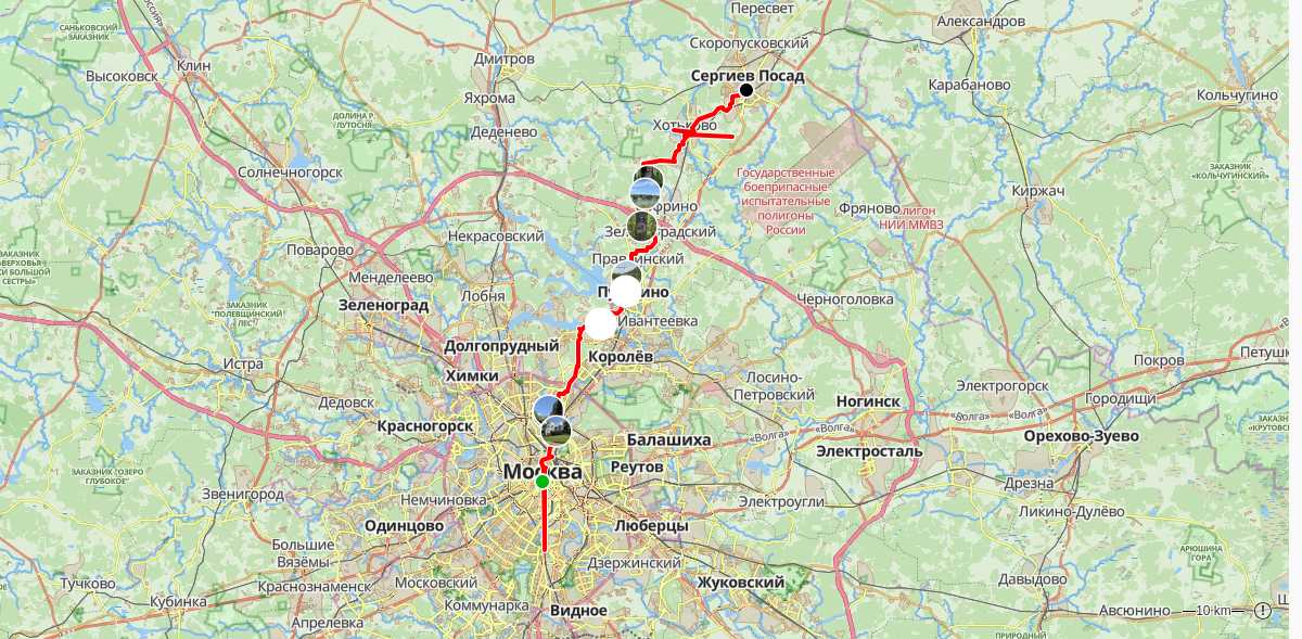 Route map