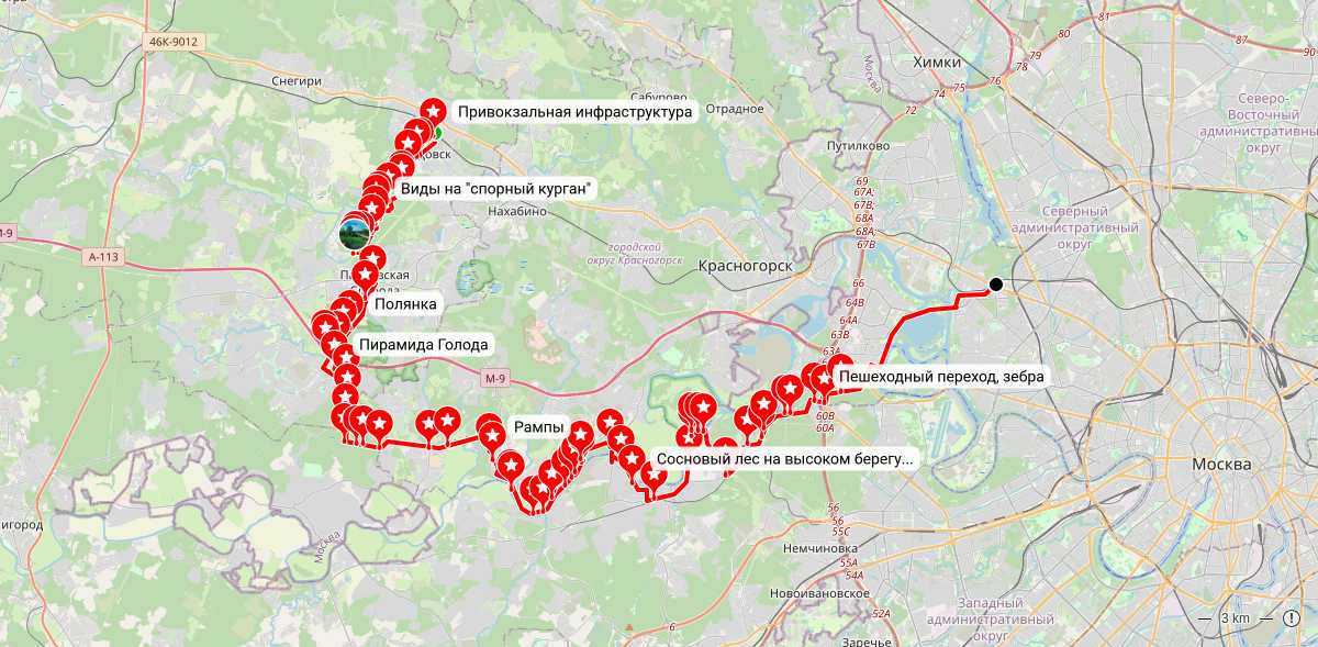 Route map