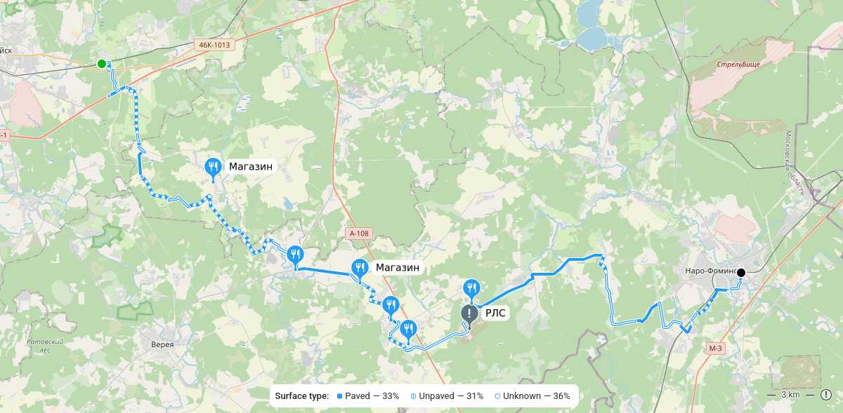 Карта маршрута