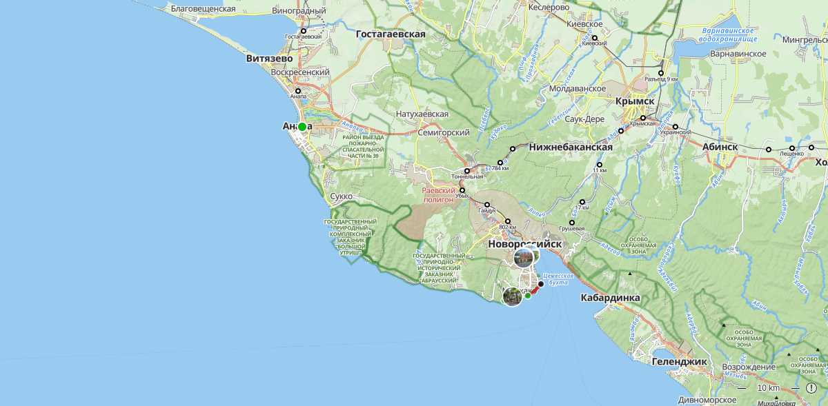 Route map