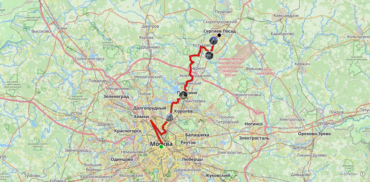 Route map