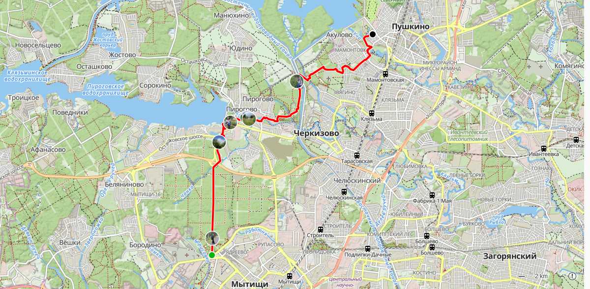 Route map