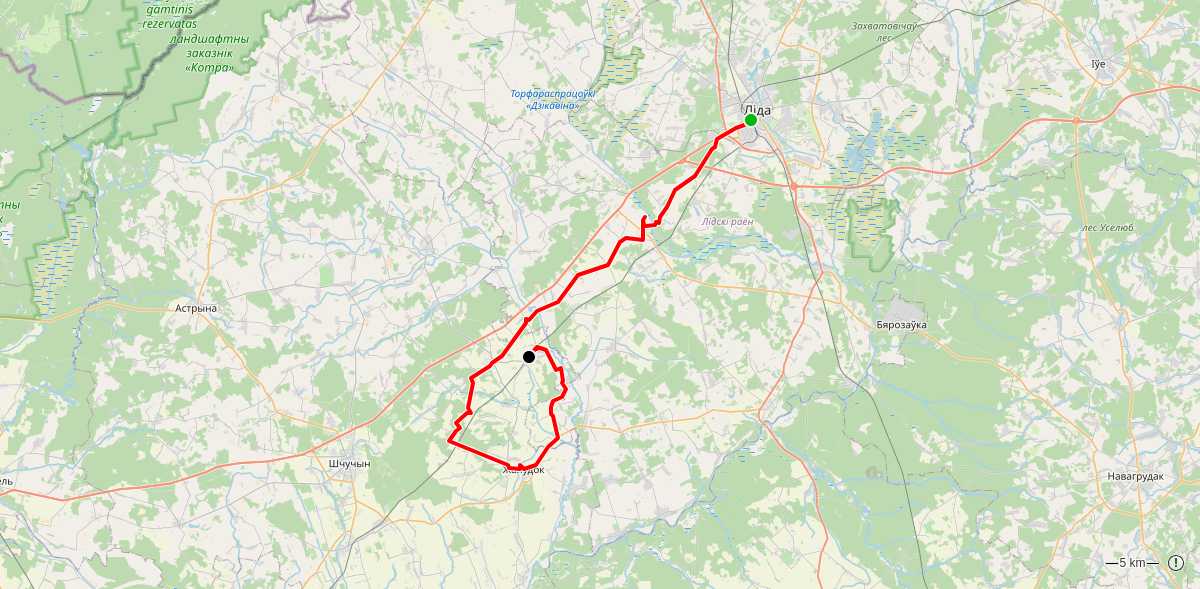 Route map