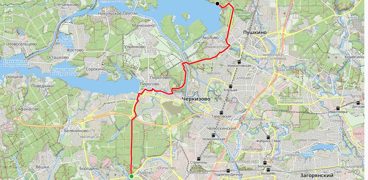 Route map