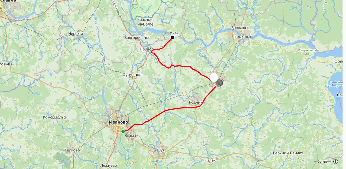 Route map