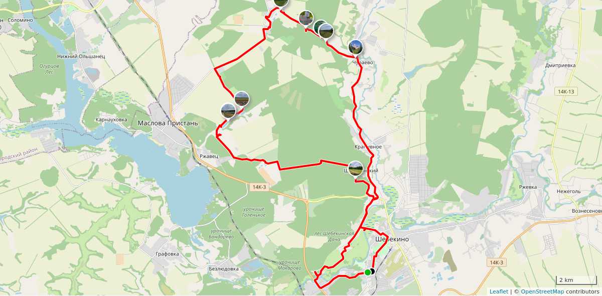 Карта маршрута