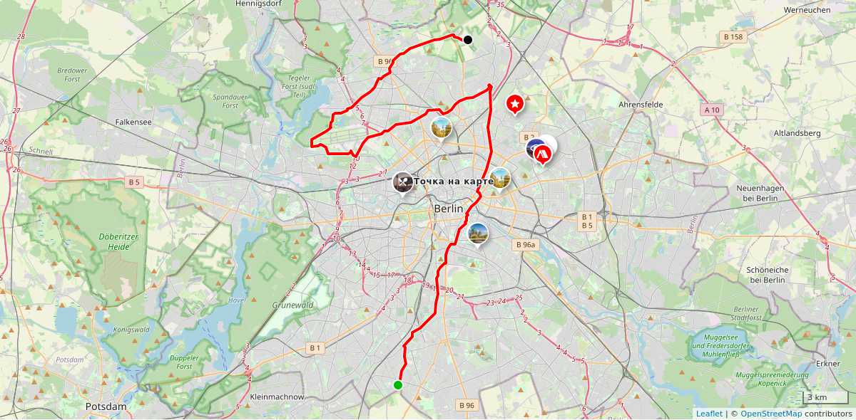 Route map