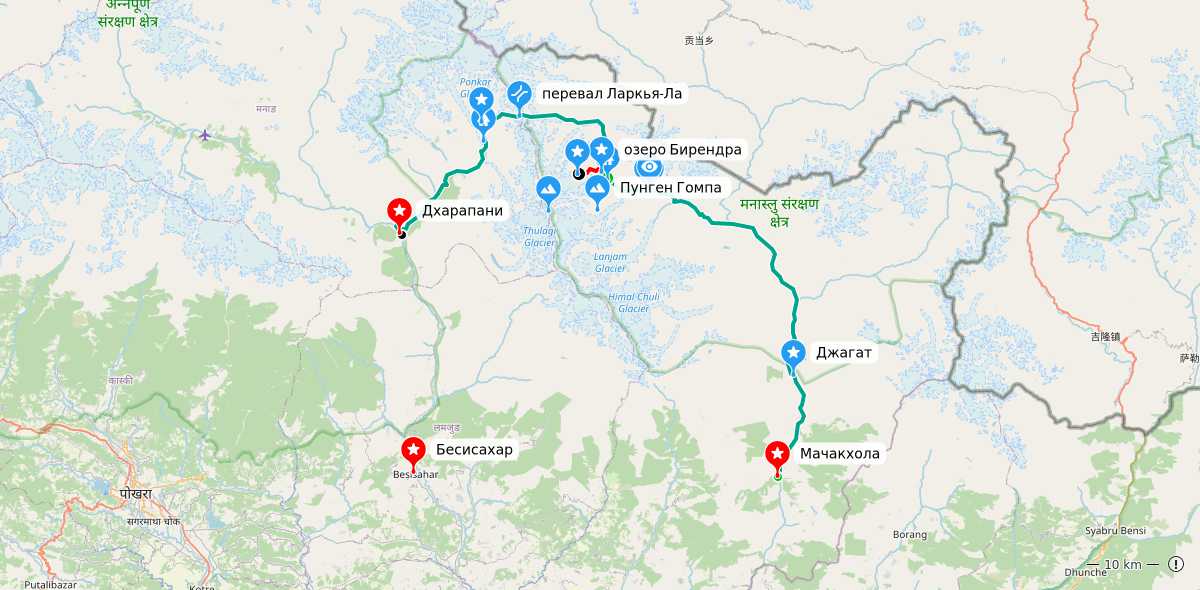 Карта маршрута