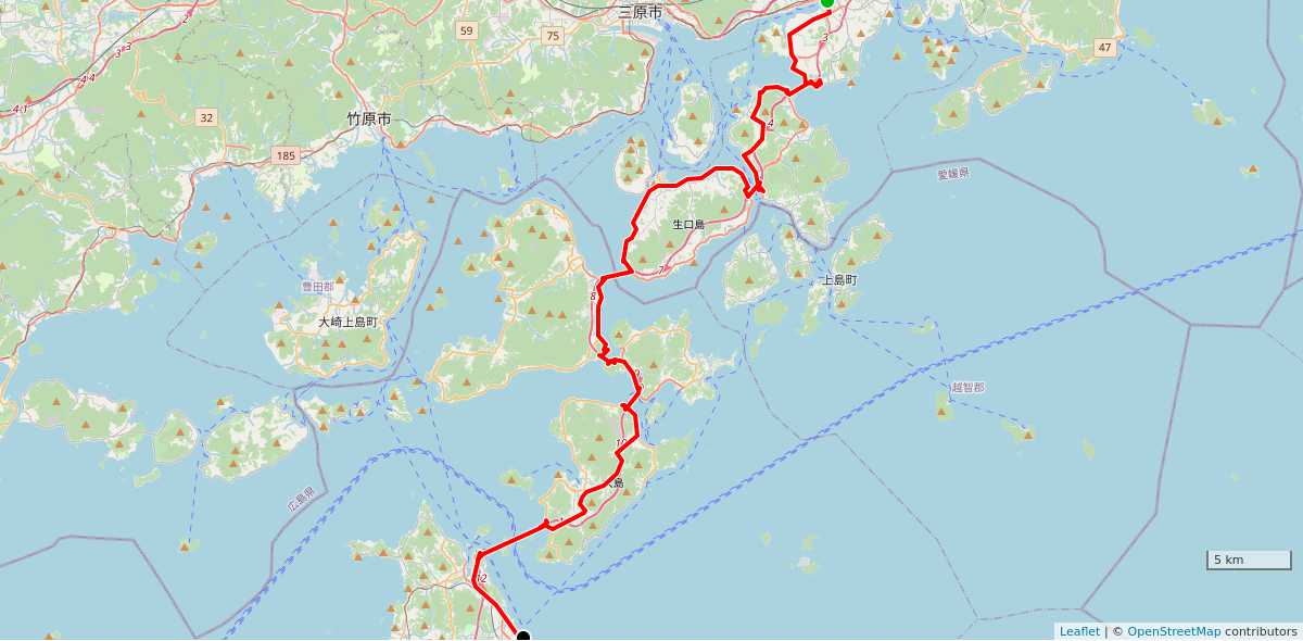 Route map