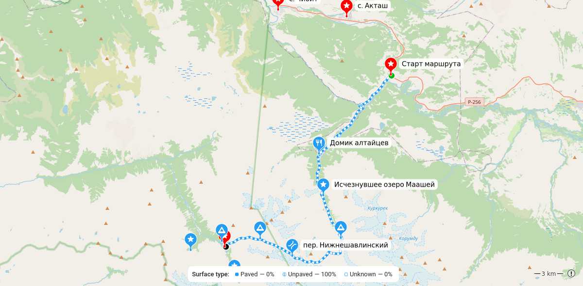 Карта маршрута
