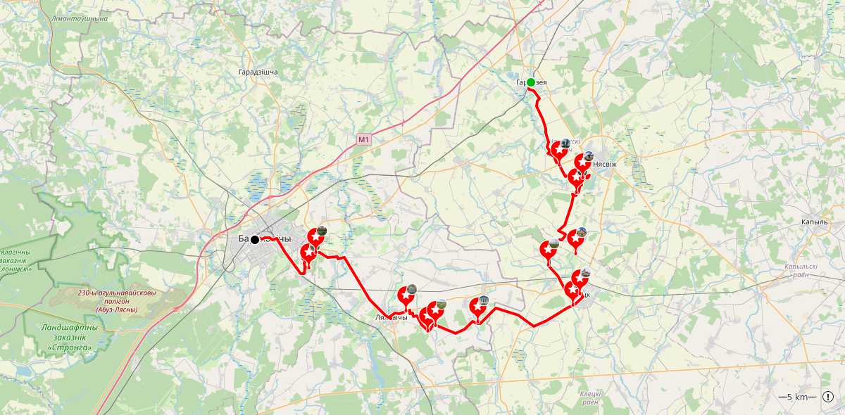 Route map