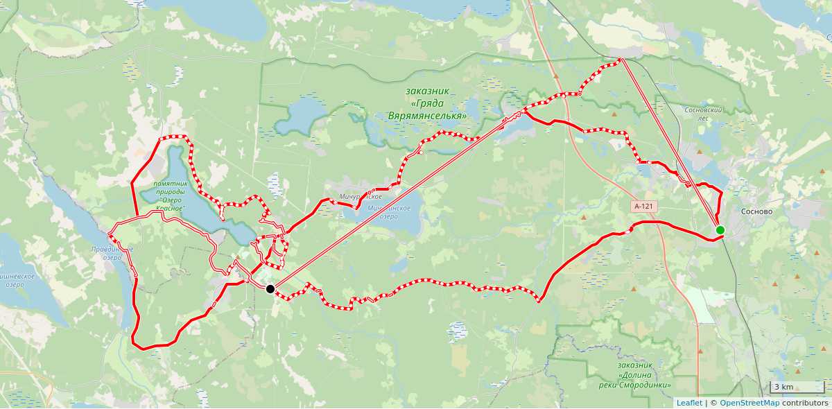 Карта маршрута