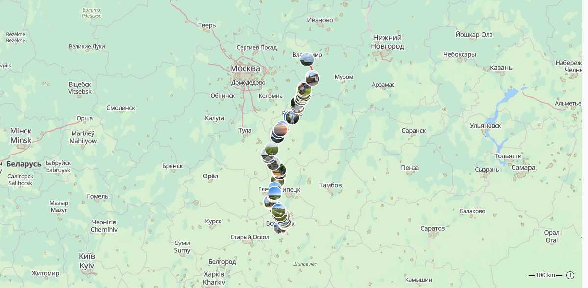 Route map