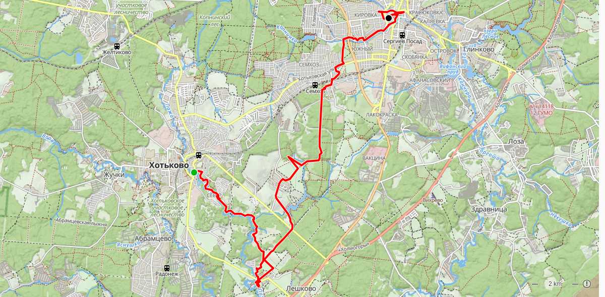Route map