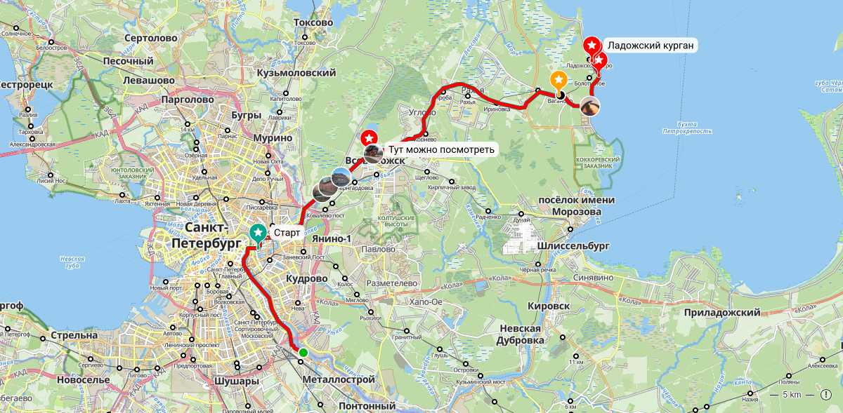Route map