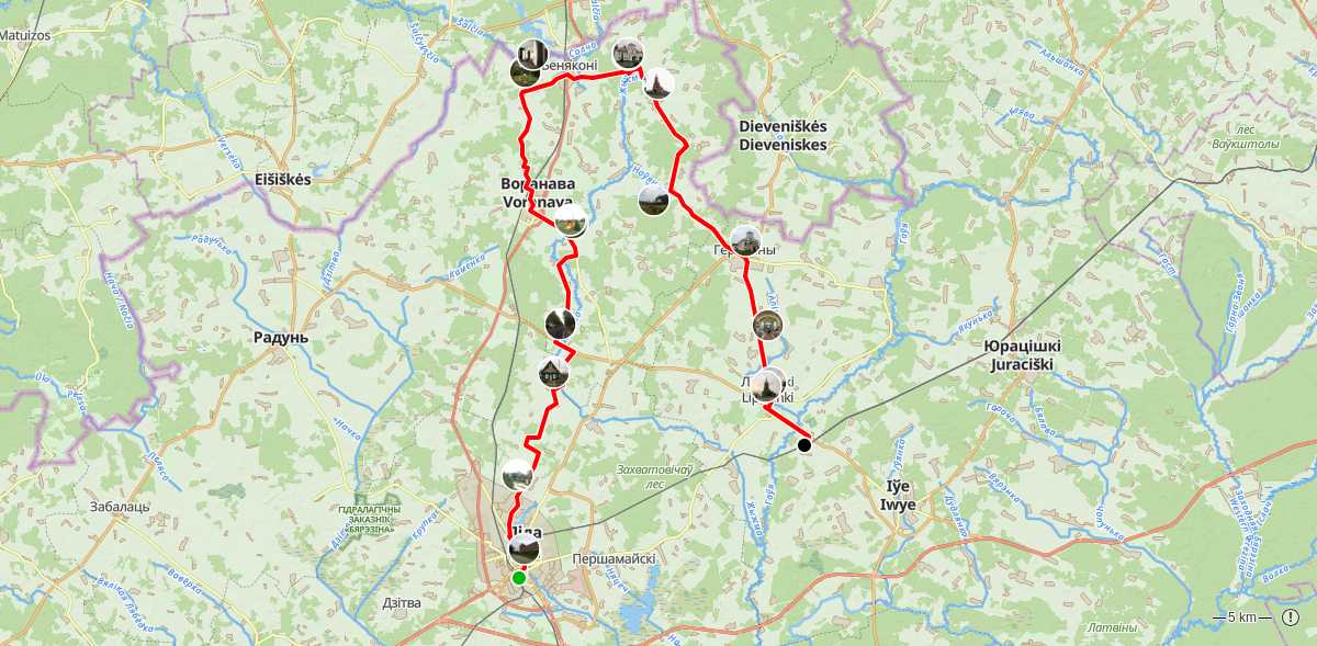 Route map