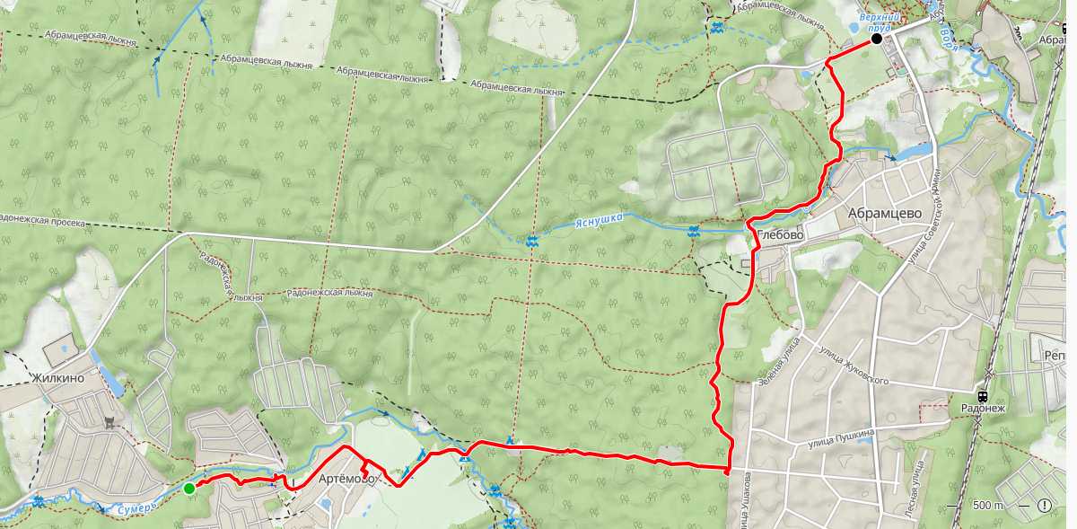Route map