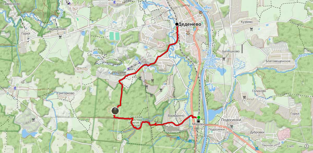 Route map