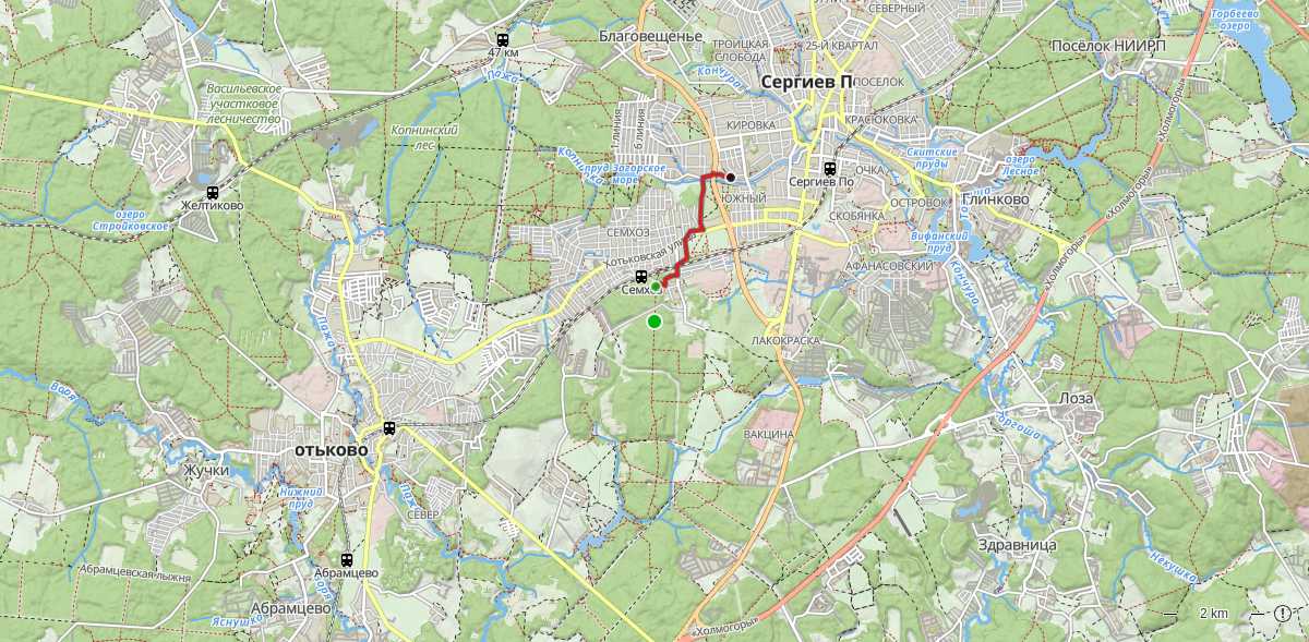 Route map