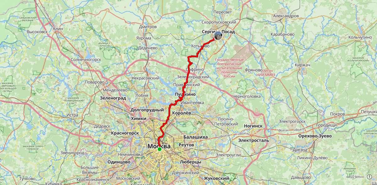 Route map