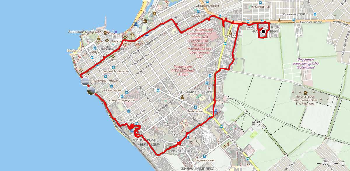 Route map