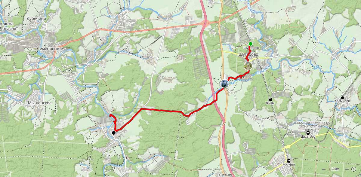 Route map